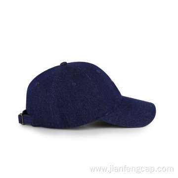 denim baseball cap custom hat with embroidery logo